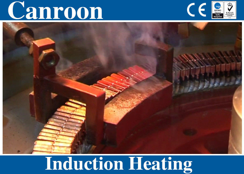 Fast Induction Brazing for DC Motor Rotor Armature,  Electric Motor Rewinding & Repair