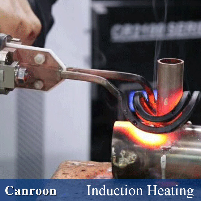 Copper Tube Brazing Heat Treatment Handheld High Frequency Induction Heating Machine